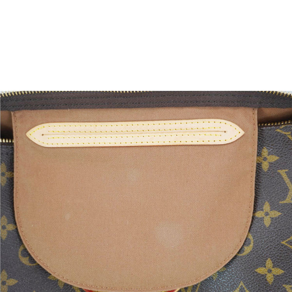 LOUIS VUITTON Speedy 30 Monogram Canvas Satchel Bag Brown