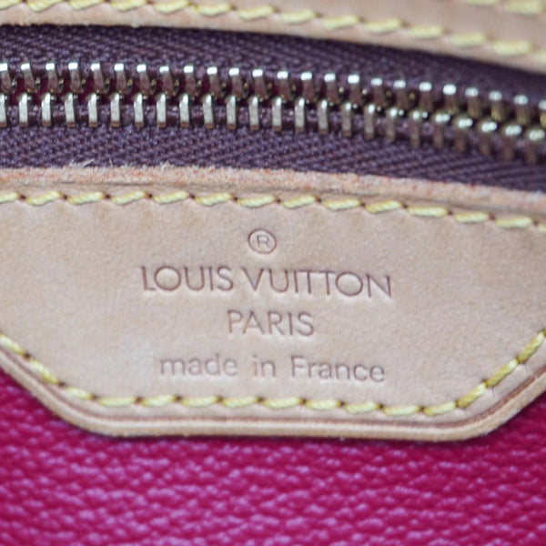 LOUIS VUITTON Monogram Cerises Cherry Bucket Bag Brown