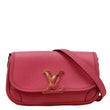 LOUIS VUITTON Buci Epi  Leather Shoulder Bag Pink