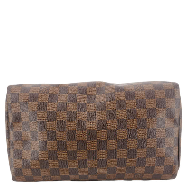 LOUIS VUITTON Speedy 30 Damier Ebene Satchel Bag Brown