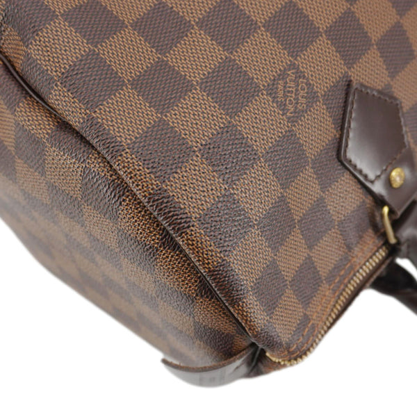 LOUIS VUITTON Speedy 30 Damier Ebene Satchel Bag Brown