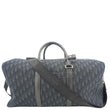 CHRISTIAN DIOR Diorissimo Canvas Duffle Bag Black