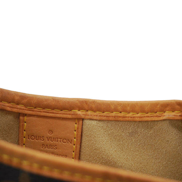 LOUIS VUITTON Galliera PM Monogram Canvas Shoulder Bag Brown