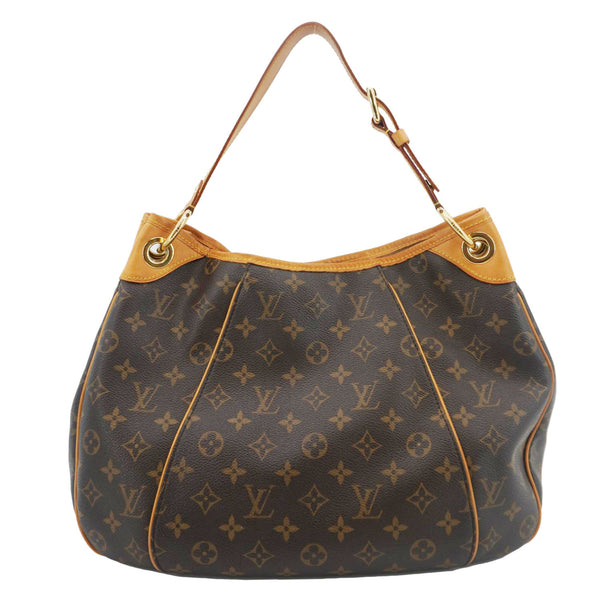 LOUIS VUITTON Galliera PM Monogram Canvas Shoulder Bag Brown