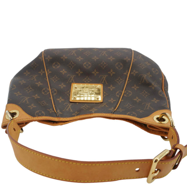 LOUIS VUITTON Galliera PM Monogram Canvas Shoulder Bag Brown