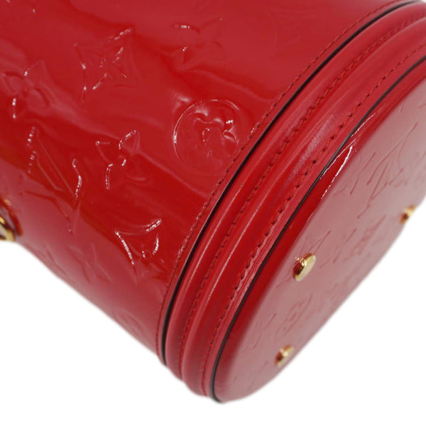 LOUIS VUITTON Cannes PM Monogram Vernis Shoulder Bag Cherry