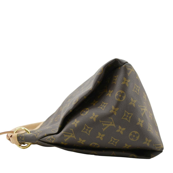 LOUIS VUITTON Artsy MM NM Monogram Canvas Shoulder Bag Brown