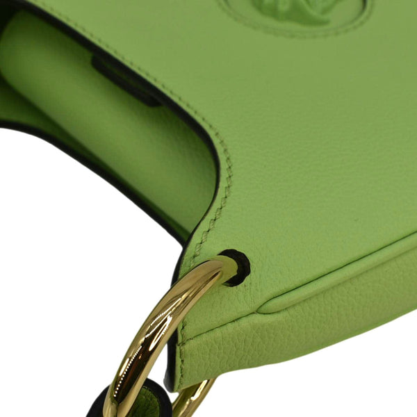 VERSACE La Medusa Leather Hobo Bag Green