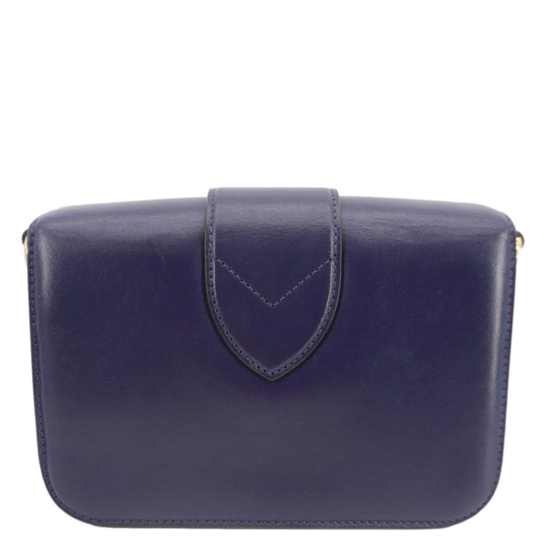 LOUIS VUITTON LV Pont 9 Calfskin Leather Shoulder Bag Navy Blue