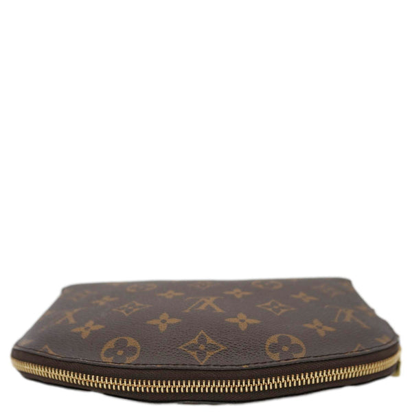 LOUIS VUITTON MM Monogram Canvas Cosmetic Pouch Brown