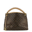 LOUIS VUITTON Artsy MM NM Monogram Canvas Hobo Bag Brown