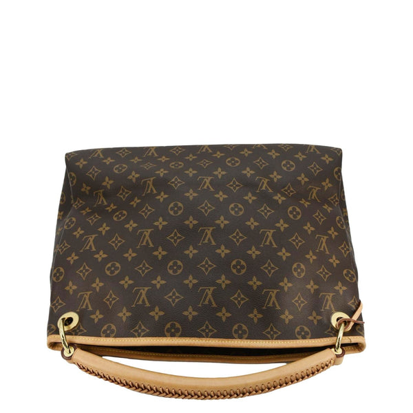 LOUIS VUITTON Artsy MM NM Monogram Canvas Hobo Bag Brown