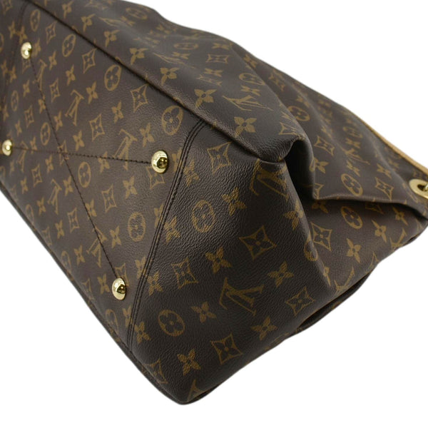 LOUIS VUITTON Artsy MM NM Monogram Canvas Hobo Bag Brown