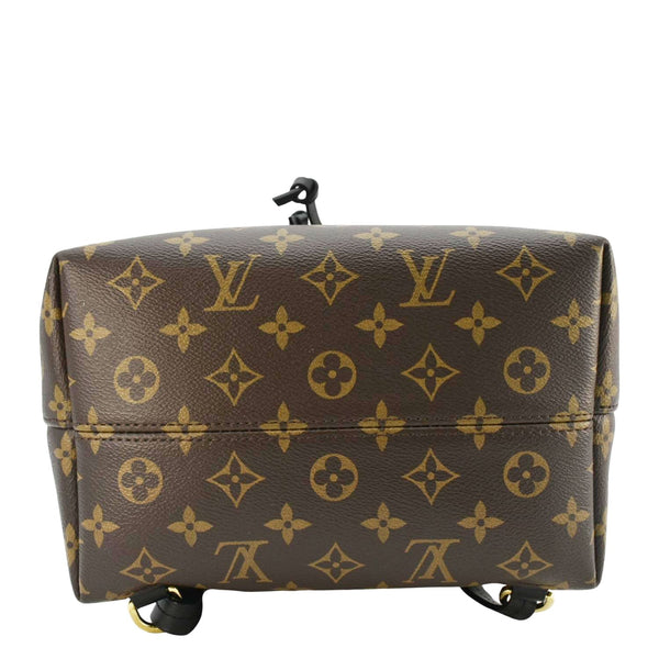 LOUIS VUITTON Montsouris PM Monogram Canvas Backpack Black