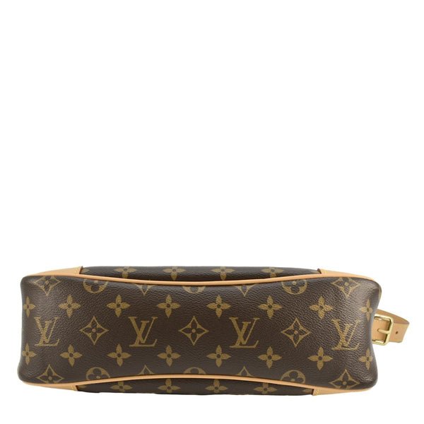 LOUIS VUITTON Odeon NM MM Monogram Canvas Shoulder Bag Brown