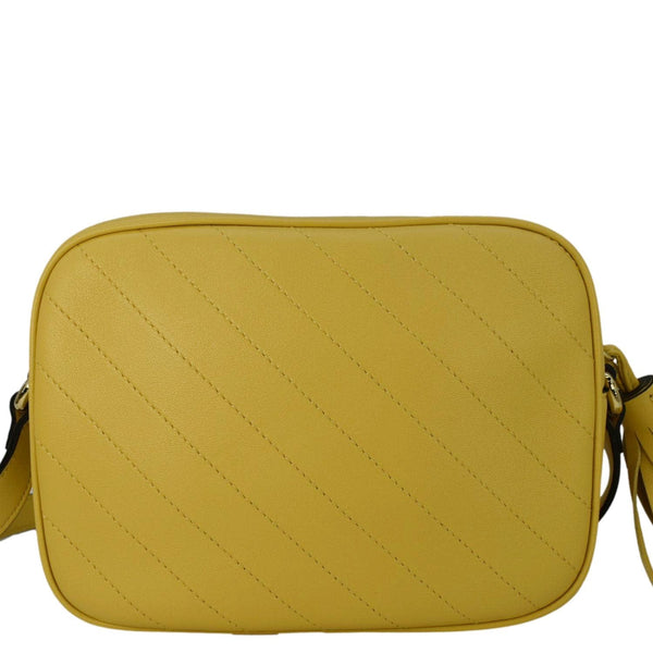 GUCCI Blondie Leather Camera  Crossbody Bag Yellow 742360