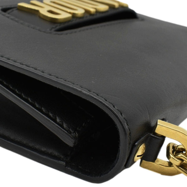 CHRISTIAN DIOR J'Adior Shoulder Bag Black corner look