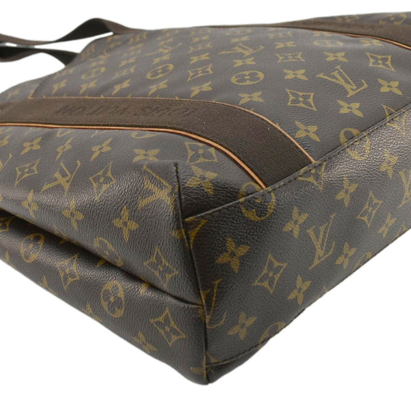 LOUIS VUITTON Cabas Beaubourg Monogram Canvas Tote Brown