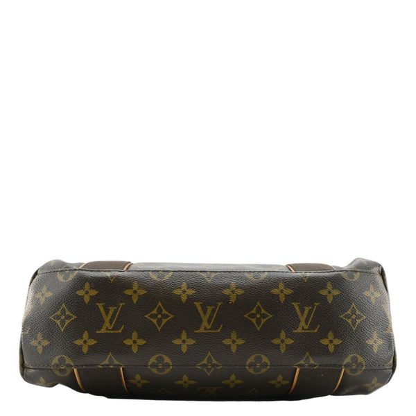 LOUIS VUITTON Cabas Beaubourg Monogram Canvas Tote Brown