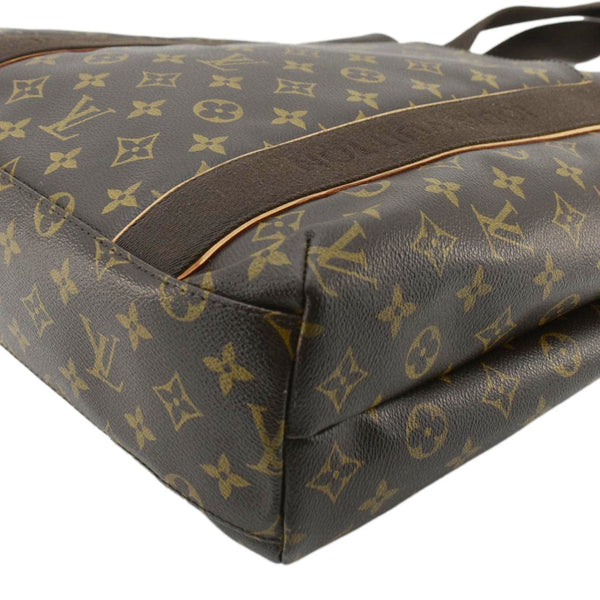 LOUIS VUITTON Cabas Beaubourg Monogram Canvas Tote Brown