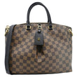 LOUIS VUITTON Odeon MM Damier Ebene Tote Bag Black