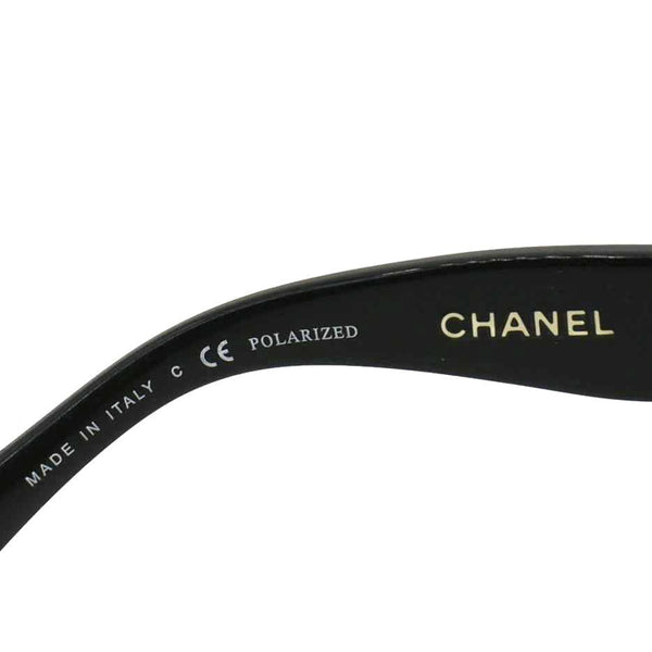 CHANEL 5305 - c.501/S8 Square Frame Chain-Link Sunglasses Black