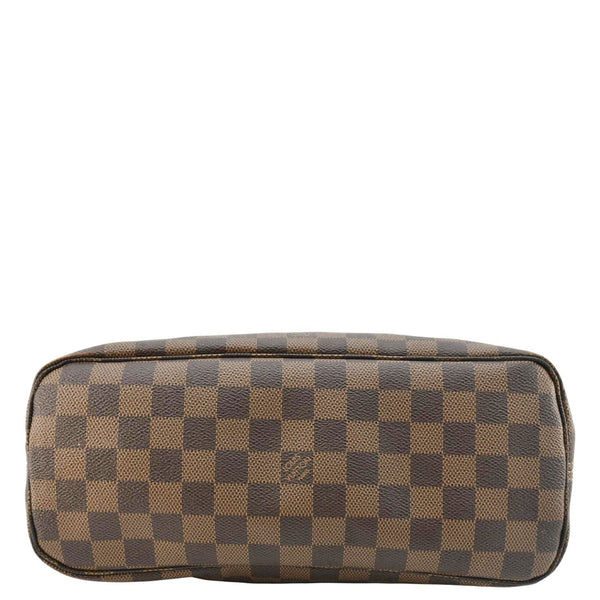 LOUIS VUITTON Neverfull PM Damier Ebene Tote Shoulder Bag Brown