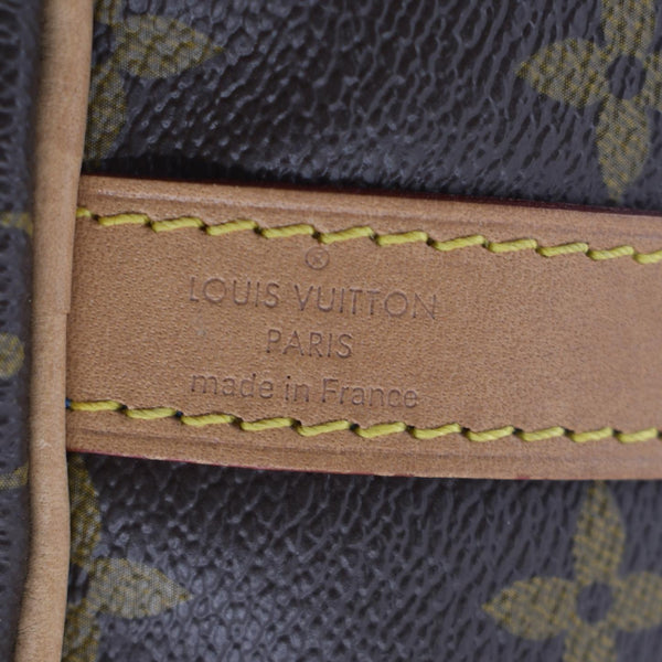 LOUIS VUITTON Speedy 40 Bandouliere Heritage Monogram Canvas Travel Bag Brown