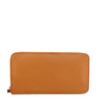 HERMES Classique Epsom Leather Long Zippy Wallet Orange