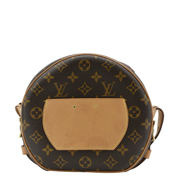 LOUIS VUITTON Boite Chapeau Souple  Monogram Canvas Shoulder Bag Brown upper look