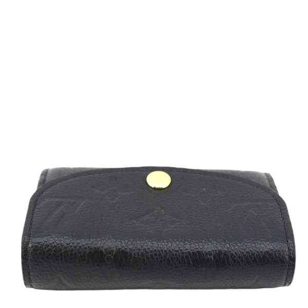 LOUIS VUITTON Rosalie Monogram Empriente Leather Coin Purse Black