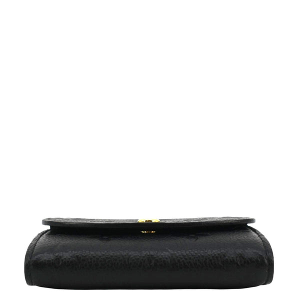 LOUIS VUITTON Rosalie Monogram Empriente Leather Coin Purse Black