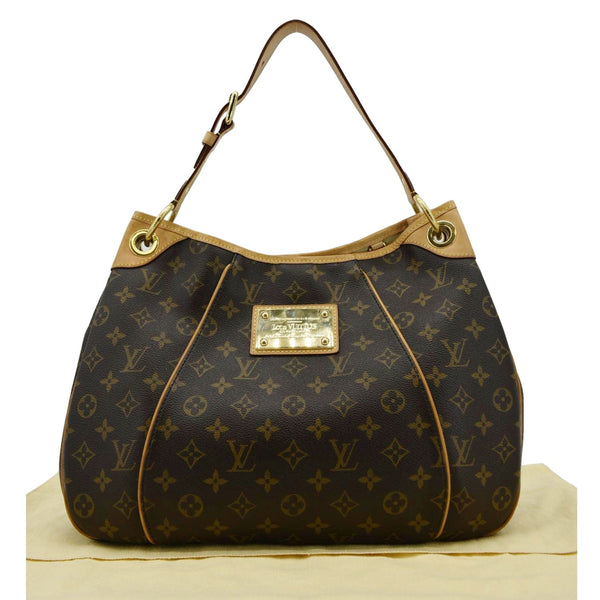 LOUIS VUITTON Galliera PM Monogram Canvas Shoulder Bag Brown