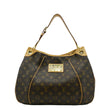 LOUIS VUITTON Galliera PM Monogram Canvas Shoulder Bag Brown