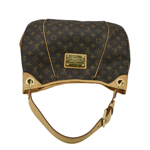 LOUIS VUITTON Galliera PM Monogram Canvas Shoulder Bag Brown