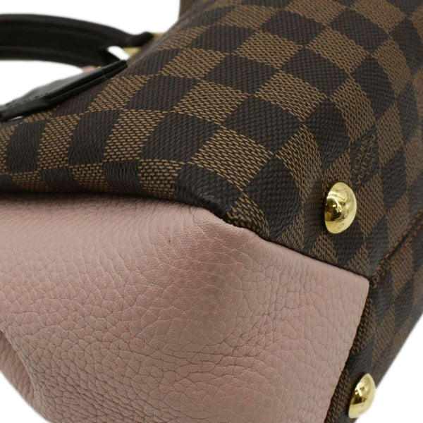 LOUIS VUITTON Brittany Damier Ebene Shoulder Bag Rose Ballerine