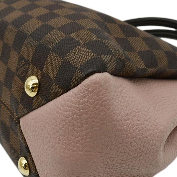 LOUIS VUITTON Brittany Damier Ebene Shoulder Bag Rose Ballerine