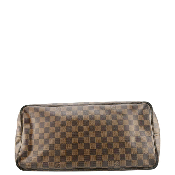 LOUIS VUITTON Neverfull GM Damier Ebene Tote Shoulder Bag Brown