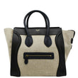 CELINE Mini Luggage Leather Tote front zip look