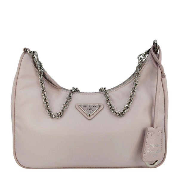 PRADA Re-Edition 2005 Re-Nylon Shoulder Bag Light Pink