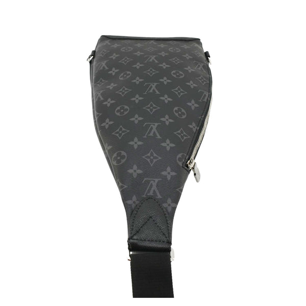 LOUIS VUITTON Duo Slingbag Taigarama Crossbody Bag Black