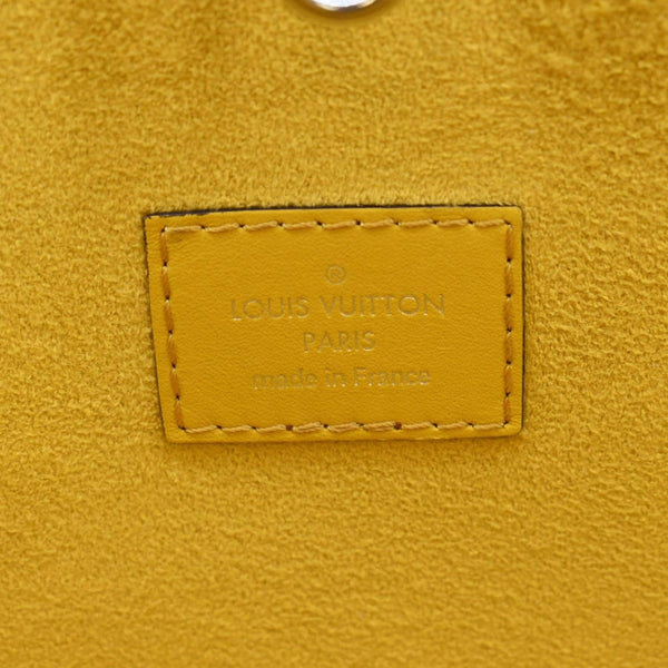 LOUIS VUITTON Neverfull MM Epi Leather Shoulder Bag Yellow