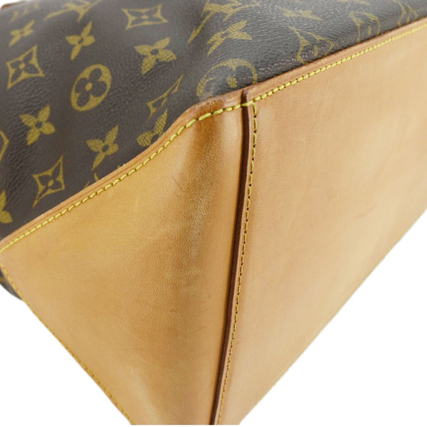 LOUIS VUITTON Cabas Piano Monogram Canvas Tote Bag Brown