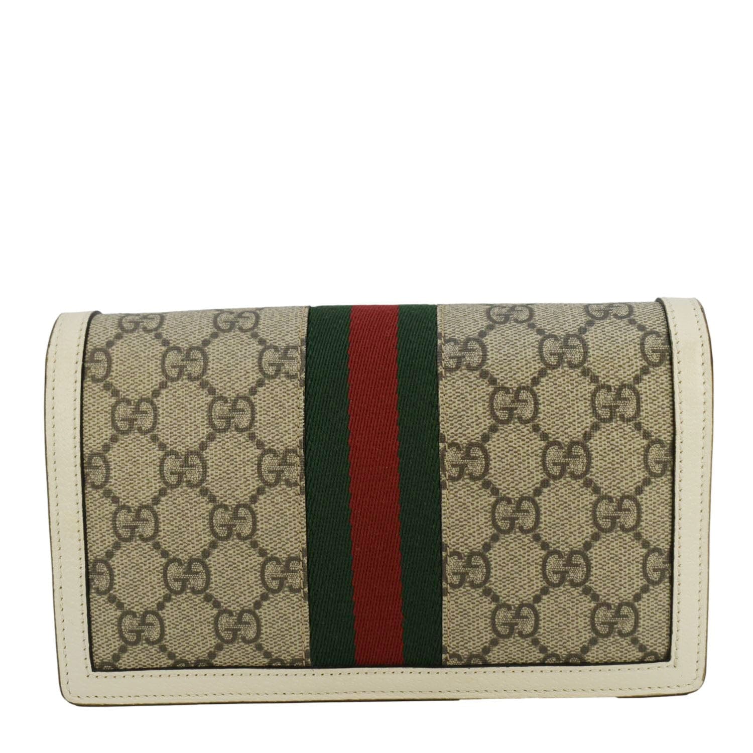 Fashion gucci supreme chain wallet