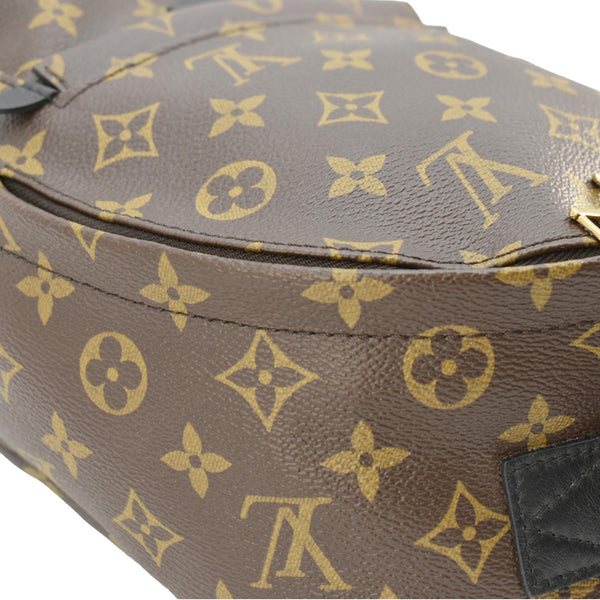 LOUIS VUITTON Palm Springs PM Monogram Canvas Backpack Brown