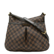 LOUIS VUITTON Bloomsbury PM Damier Ebene Crossbody Bag Brown  front lok