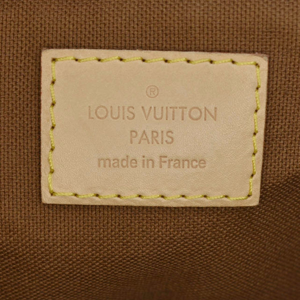 LOUIS VUITTON Palermo PM Monogram Canvas Shoulder Bag Brown