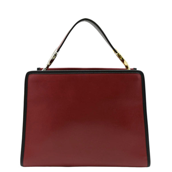 FENDI Runaway Tote Bag Red backs ide