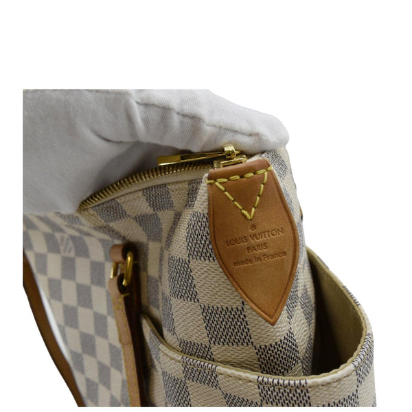 LOUIS VUITTON Totally PM Damier Azur Shoulder Bag White