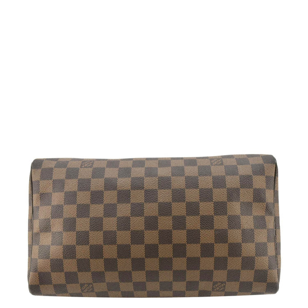 LOUIS VUITTON Speedy 30 Damier Ebene Satchel Bag Brown